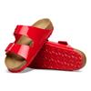 Birkenstock Arizona Birko-Flor Patent - Cherry